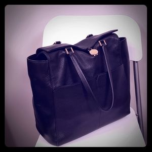 Leather Furla purse
